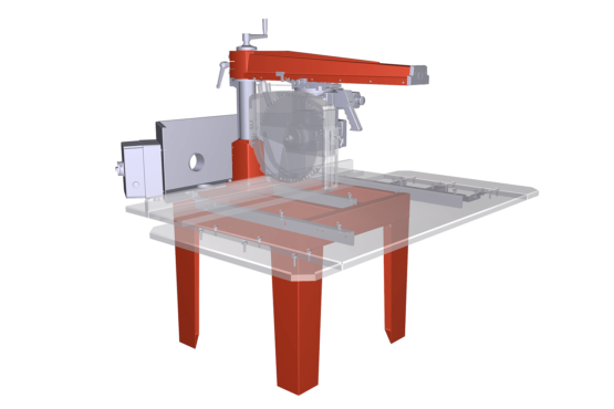 Radial Arm Saw Maggi Junior 640 CE - Image 3